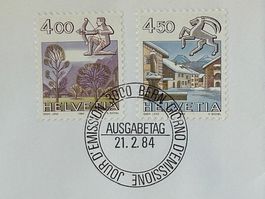 🌟  FDC Sternzeichen Schütze + Steinbock 1984 Nr.: 692 + 693
