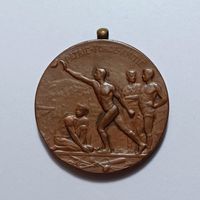 Bronze Medaille Eidg. Turnfest 1900 (35 mm, 23.4 g)