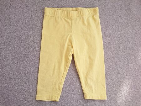 Mädchen Leggings Alive Gr. 92 Gelb - Bio-Baumwolle