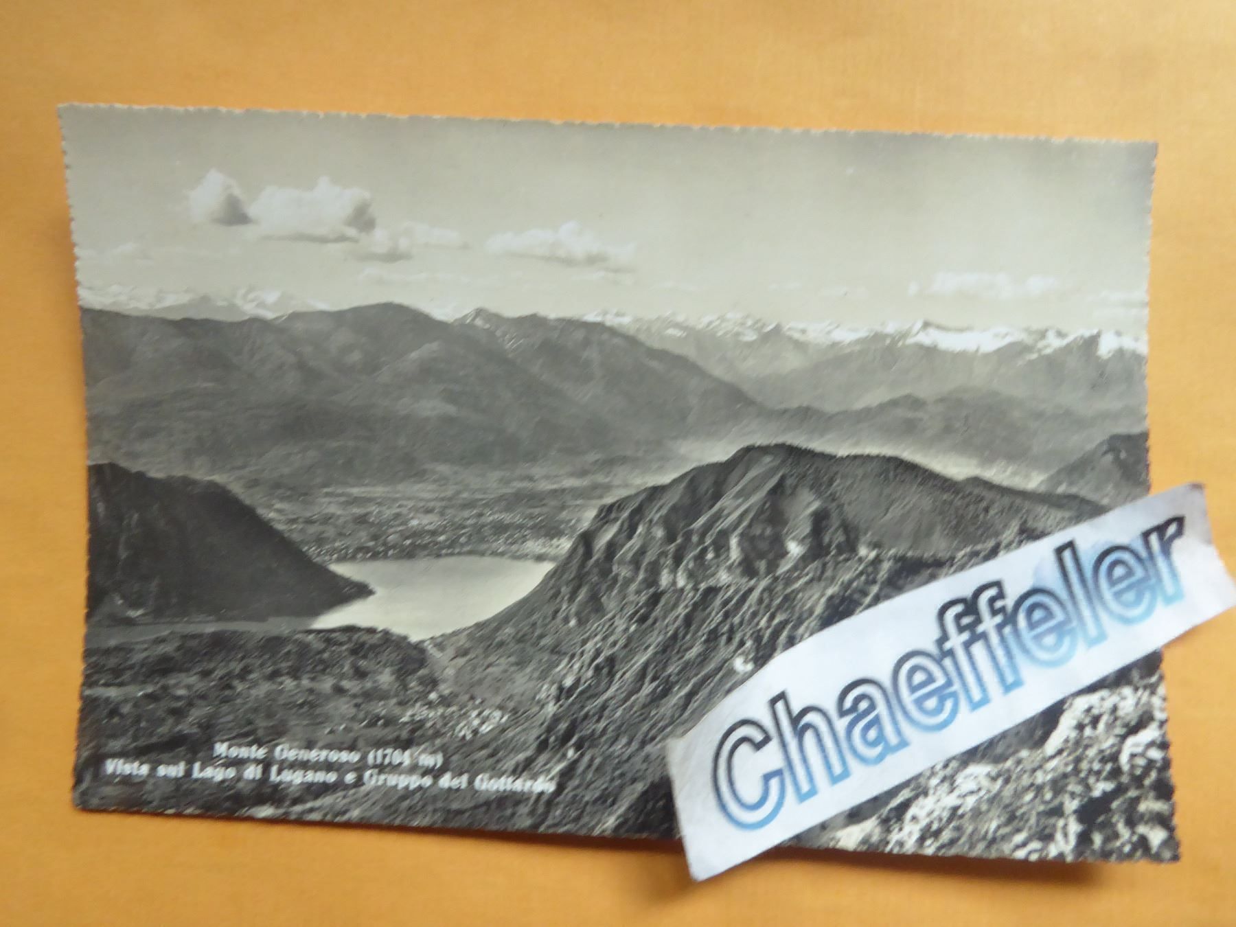 Ansichtskarten: Monte Generoso  TI – Neu (gemäss Beschreibung) aus Zürich von Chaeffeler