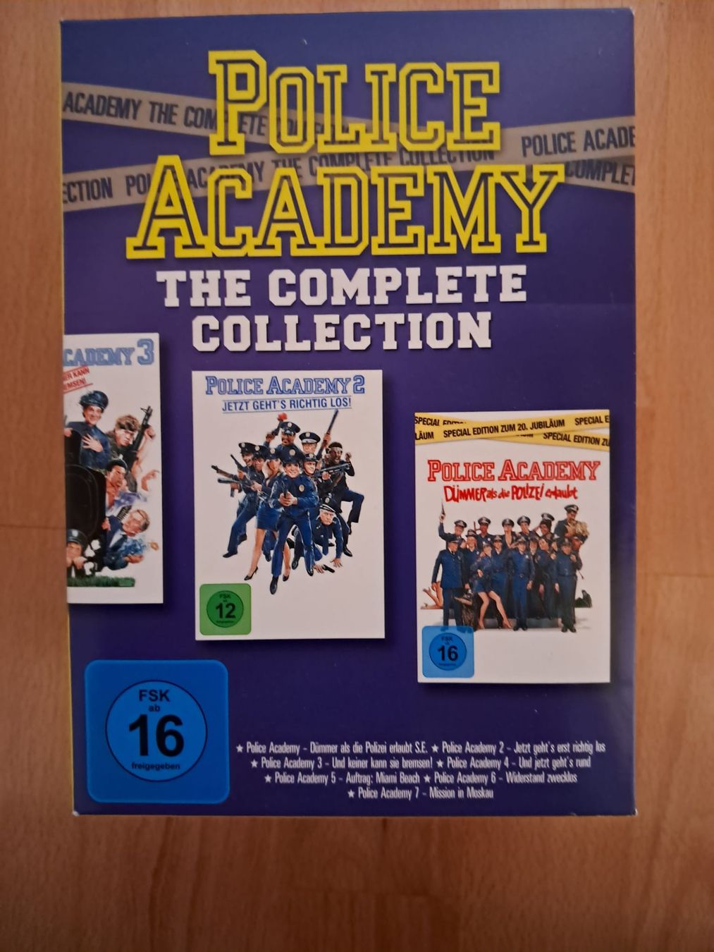 Tous les DVDs: Police Academy The Complete Collection DVD Set – D'occasion à Sattel par Jannen01