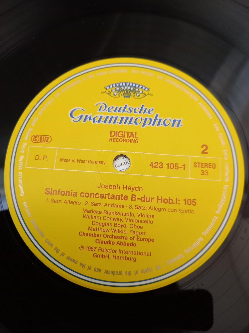 Dischi in vinile: KLASSIK-LP "JOSEPH HAYDN - SYMPHONY NO. 96" – Nuovo (secondo la descrizione) da Binningen venduto da mar_2jlr 7