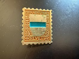 Pro Juventute Anstecknadel 1922, Vintage Rarität!