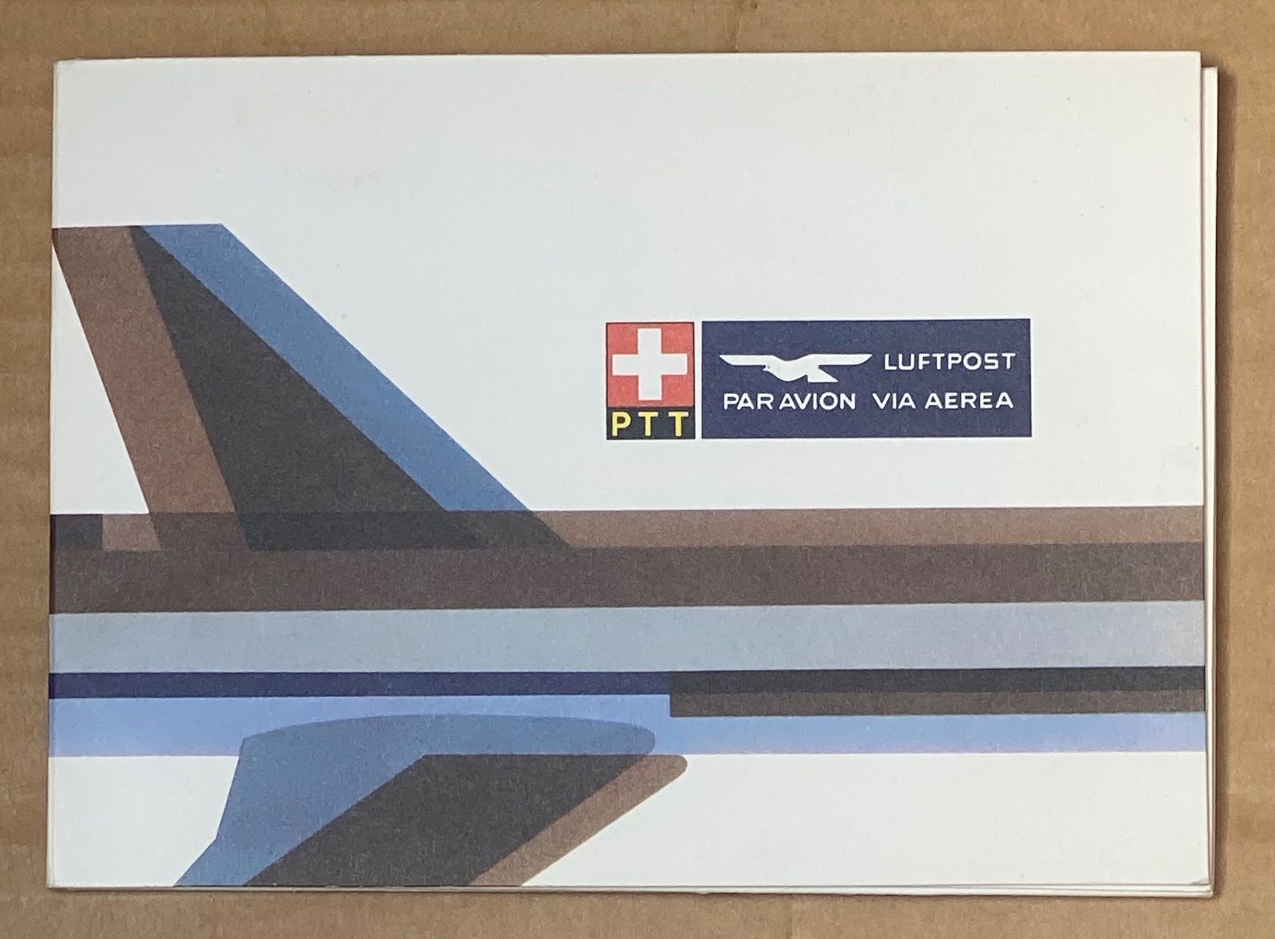 Tutti i francobolli: 1 PTT Flug Souvenir-Heftchen 1981 – Usato da Schnottwil venduto da Chasarmar