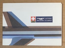 1 PTT Flug Souvenir-Heftchen 1981