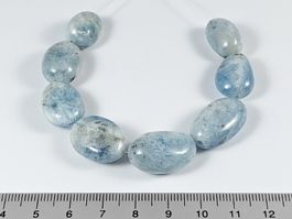 Aquamarin Perlen 16 bis 22mm 8Stk.