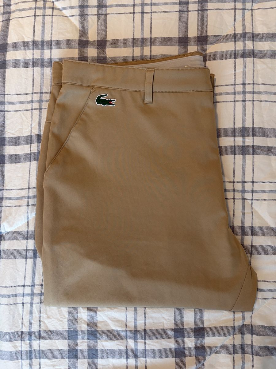 Lacoste Pantaloni: Lacoste Stoffhose – Nuovo (secondo la descrizione) da Jona venduto da Flexer02