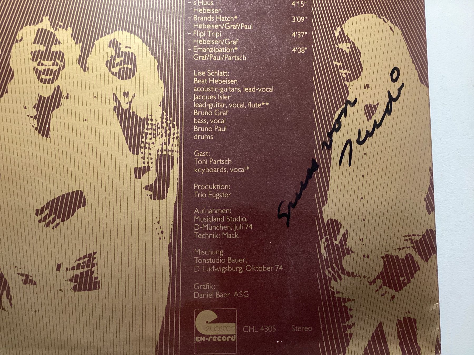 Vinyles: Lise Schlatt LP – D'occasion à Gutenswil par Hamzian 2