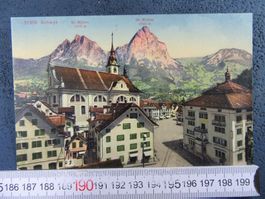 SCHWYZ  SZ AK HOTEL RÖSSLI RESTAURANT ZUR POST