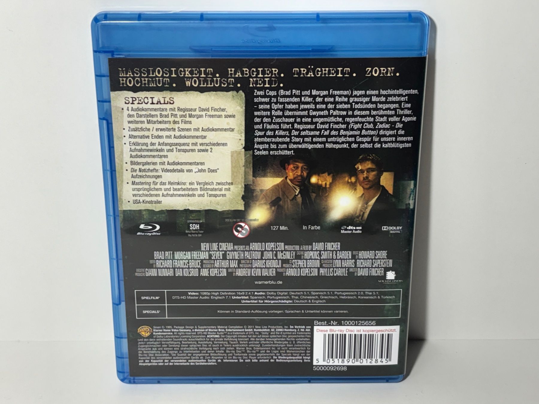 Tous les DVDs: Sieben Blu Ray – D'occasion à Wilderswil par Mr.Fury 1
