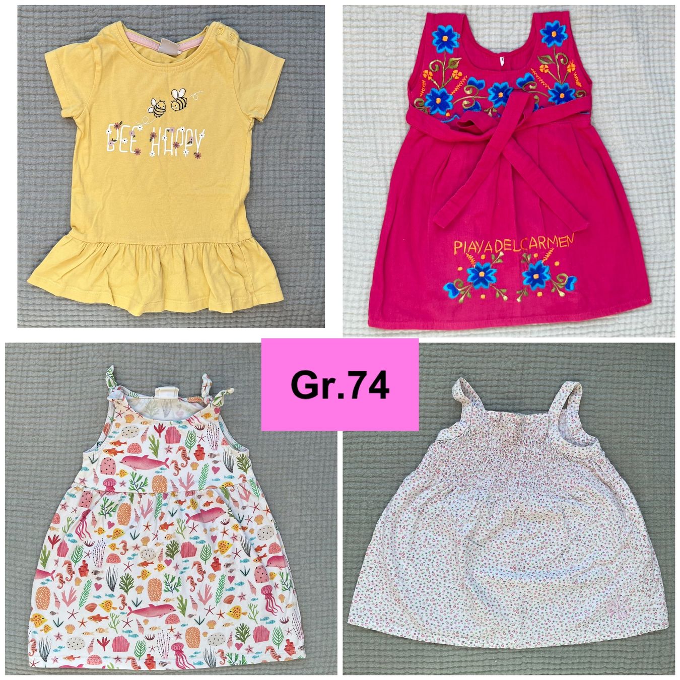 Kleider & Röcke: Gr.74, 4x Kleider Frühling/Sommer – Gebraucht aus Gattikon von AnnettFloh