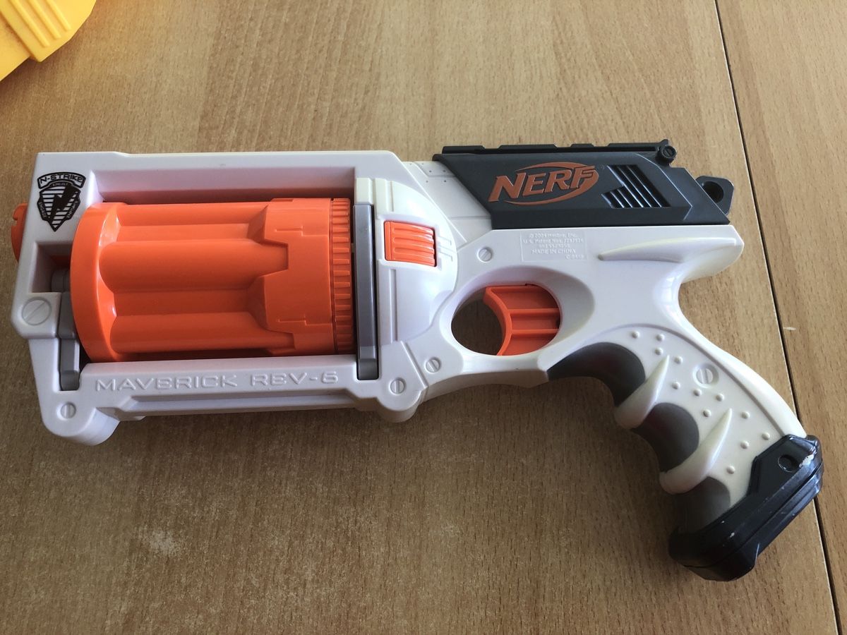 Nerf Spielzeuge: Nerf Maverick Rev-6 – Gebraucht aus Fraubrunnen von MarvinNr42