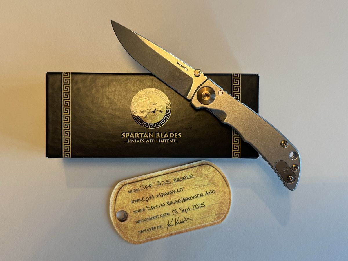 Accessori: Spartan Harsey 3.25 Folder with Bronze hardware – Nuovo (secondo la descrizione) da Penthalaz venduto da yellowgolf