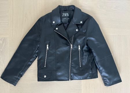 Zara Kunstleder Jacke Gr. 9-10J/ 140 cm