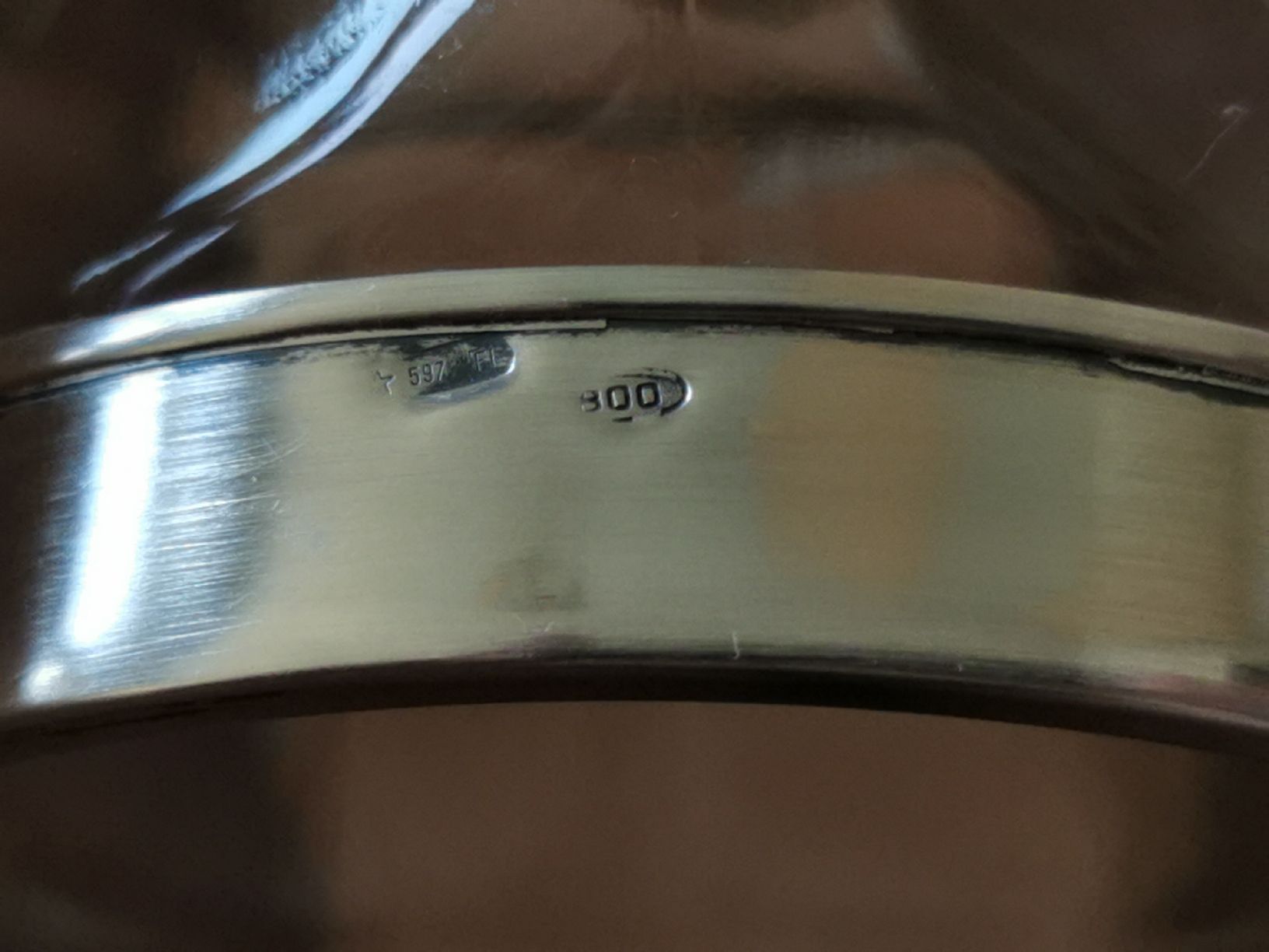 Bicchieri: Bleikristall Dose mit Silbrigem Rand – Usato da Schlieren venduto da vlalif 2