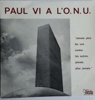Vinyl 10’ - 33t - Paul VI A L’O.N.U. - France