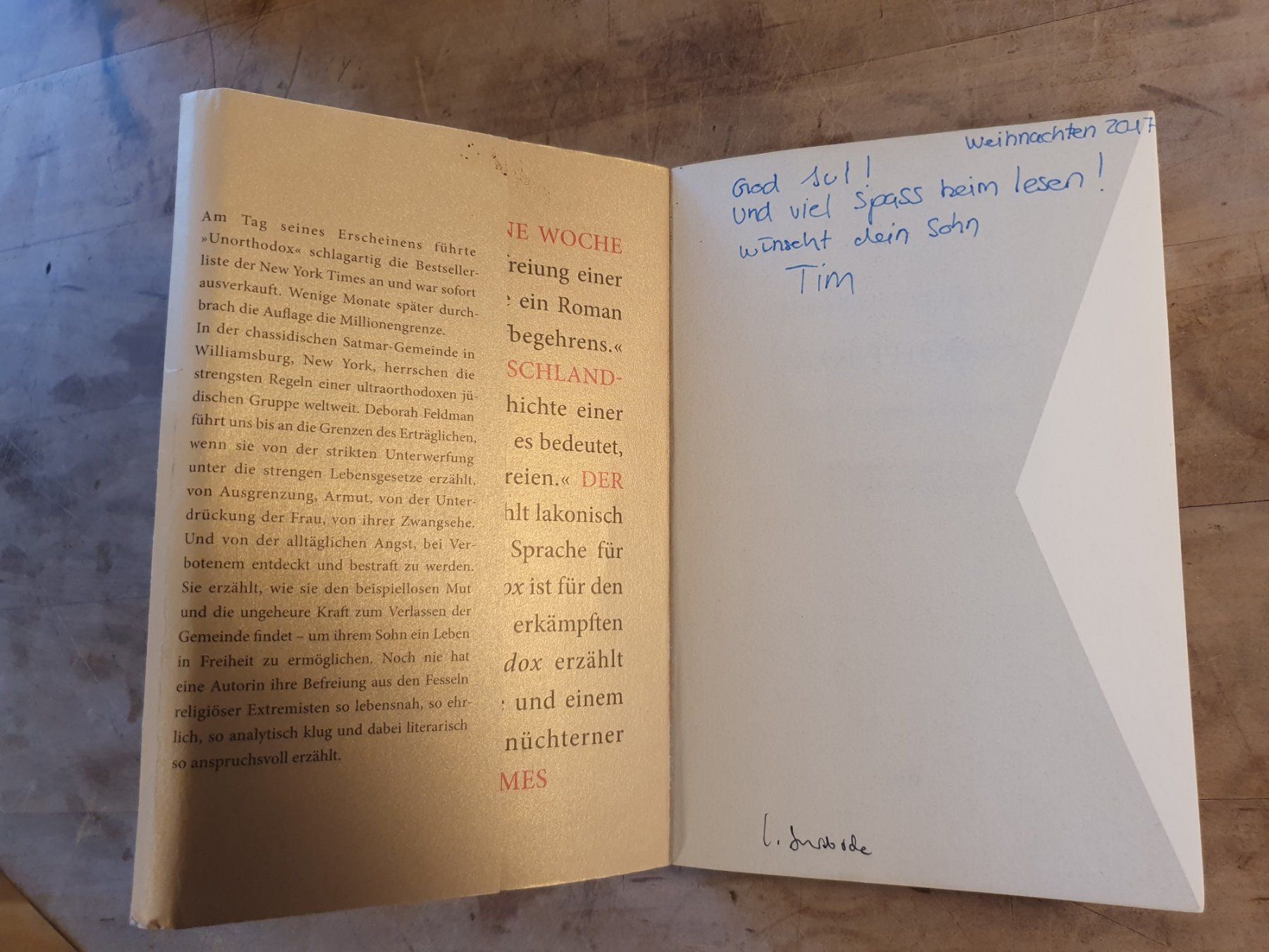 Libri: Unorthodox - Deborah Feldman - BTB – Usato da Zürich venduto da loosebone 1