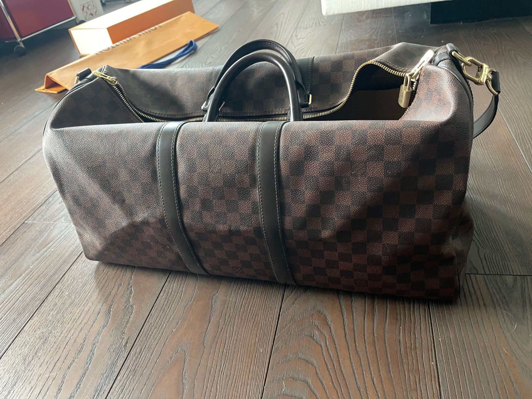 Louis Vuitton Taschen: Louis Vuitton Keepall 55 – Gebraucht aus Altendorf von Giovanni77 6