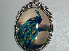 anhänger modeschmuck mit antiksilber übersogen