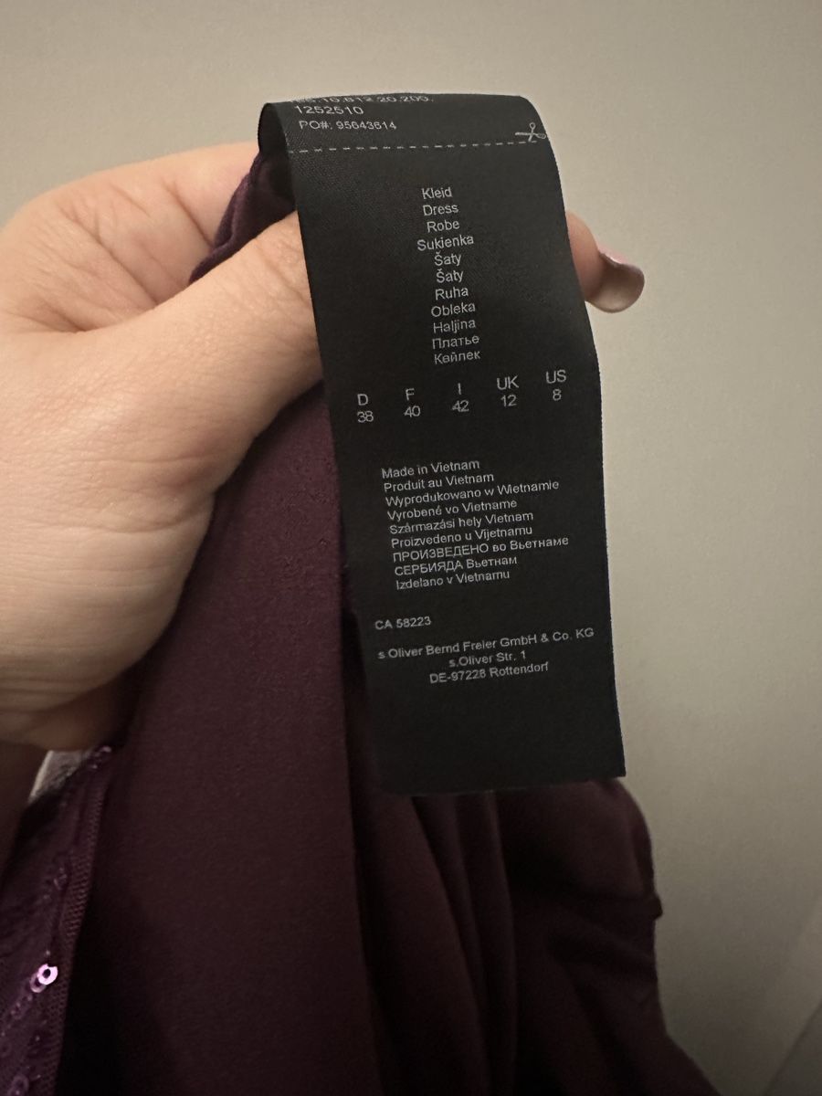S.Oliver Vestiti: Kleid S. Oliver Black Label Gr.38 – Usato da Oberbuchsiten venduto da stefy2587 1