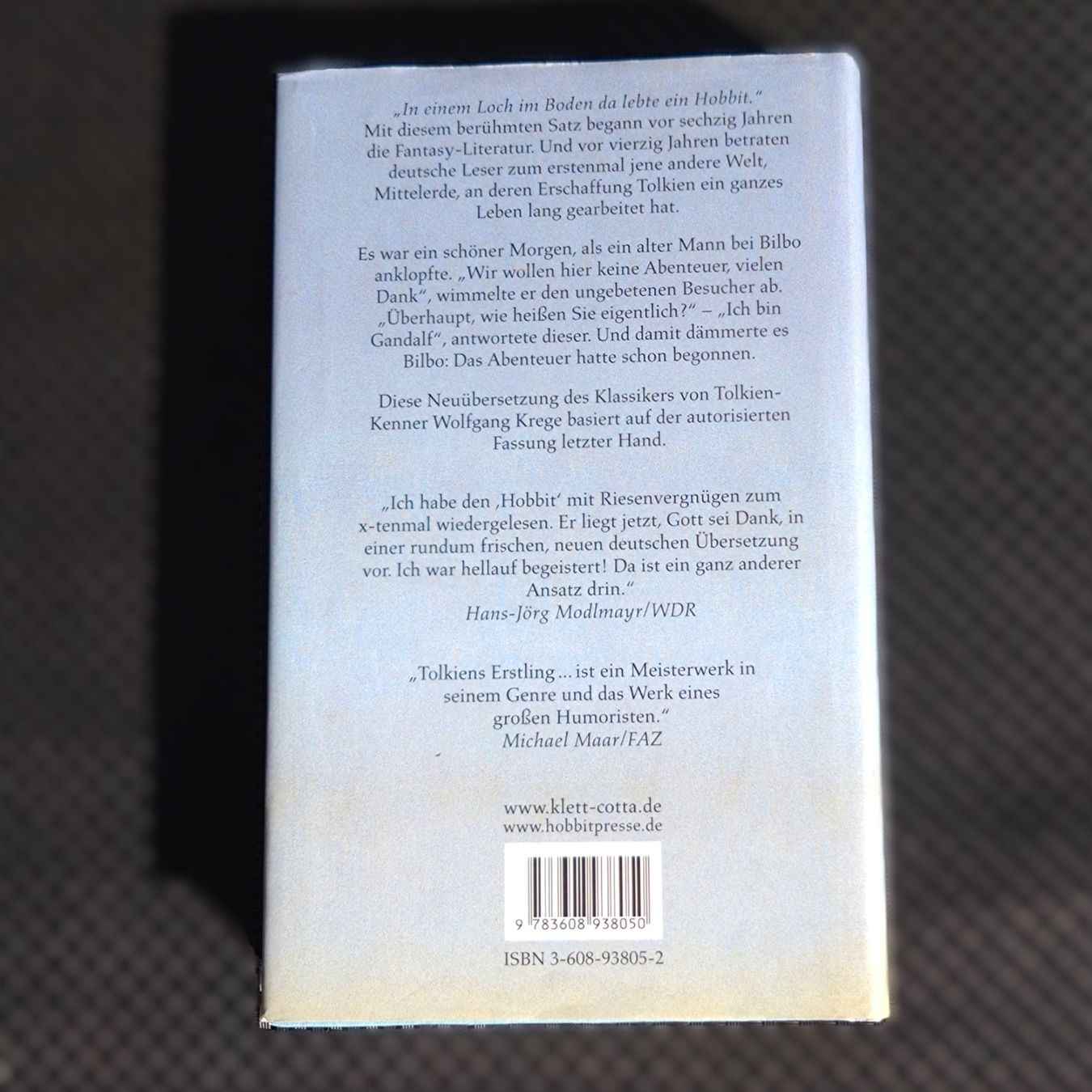 Libri: DER HOBBIT / J.R.R. Tolkien – Nuovo (secondo la descrizione) da Lyssach venduto da YYZ10 1