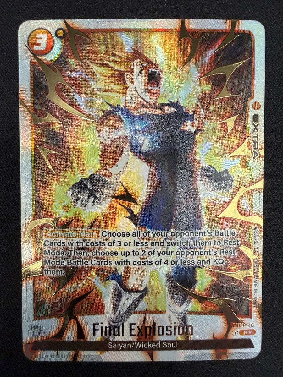 Bandai Sammelbilder & Trading cards: Dragon Ball Final Explosion FB03-102 Parallel NM – Neu (gemäss Beschreibung) aus Rolle von KPTreasures