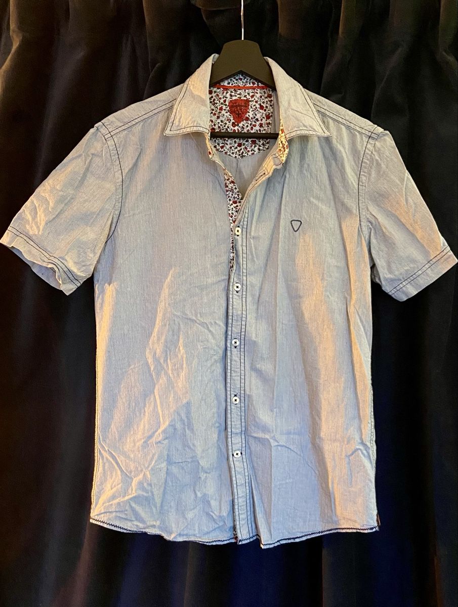 Strellson Camicie: Strellson Herren Hemd kurzarm Gr S – Usato da Kreuzlingen venduto da pre_n5kl