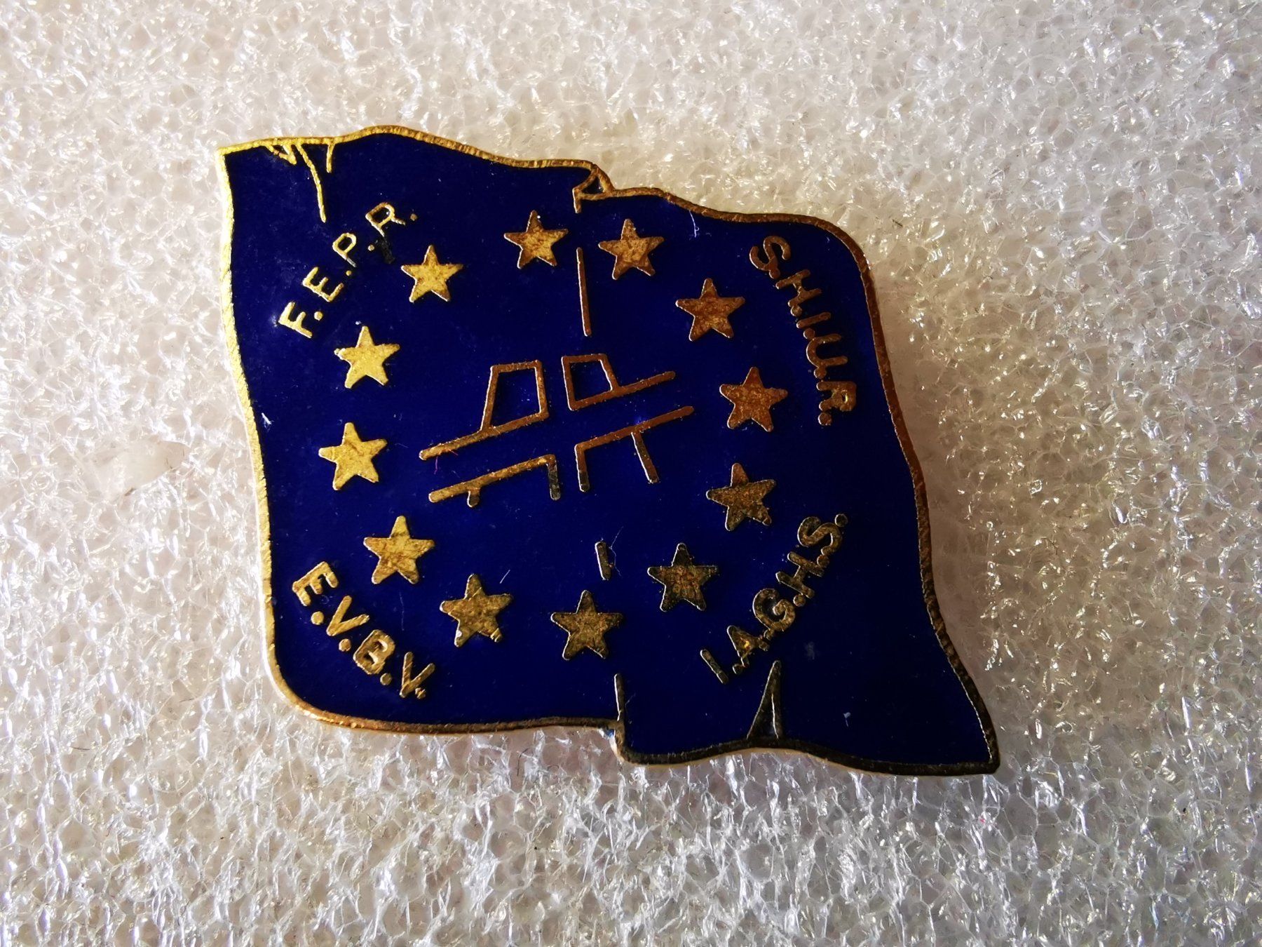 Placchette & Badge: Ansteckpin 2: F.E.P.R. – Usato da Oppligen venduto da Pin-Fall-Shop