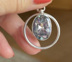 Mystic Topas Anhänger in Silber 925