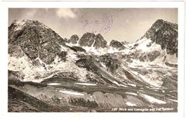 Blick von CORVIGLIA auf VAL SALUVER ca. 1915 (GR)