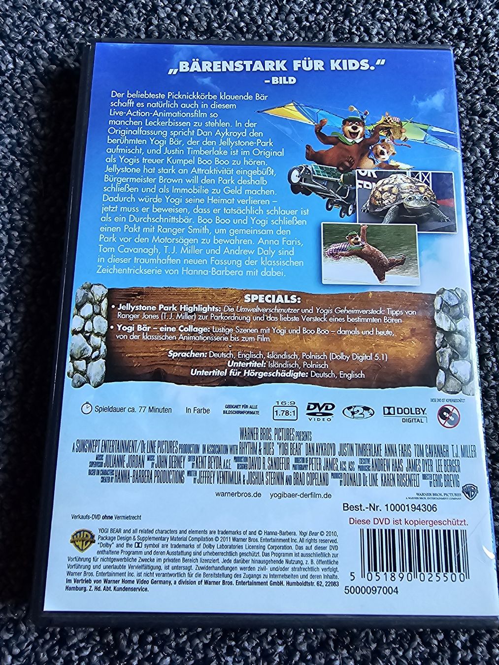 Tutti i DVDs: Yogi Bär DVD (19801) – Usato da Ruswil venduto da jan_bxl5 1
