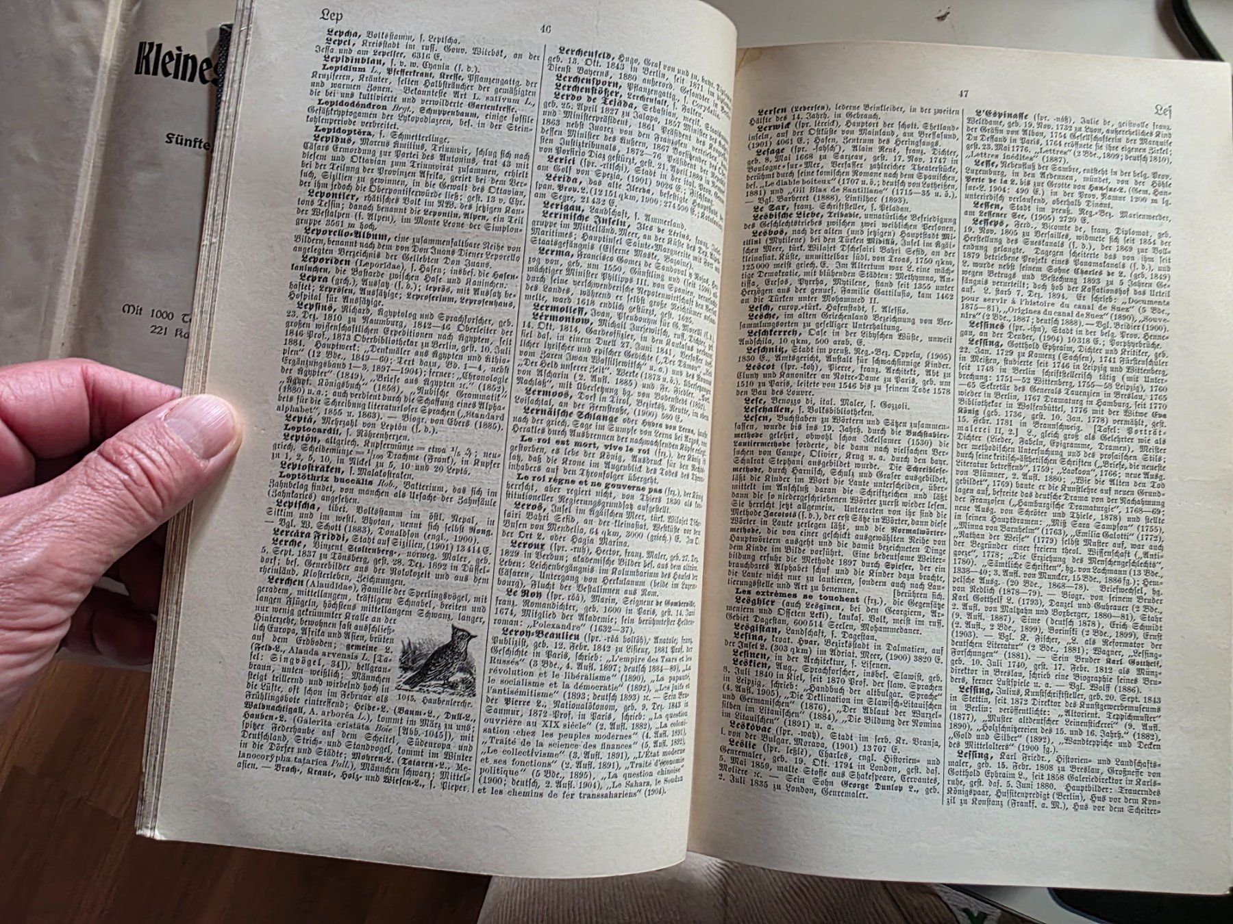 Libri: Brockhaus kleines Konversations Lexikon 1906 – Usato da Walterswil BE venduto da Lonitti 7
