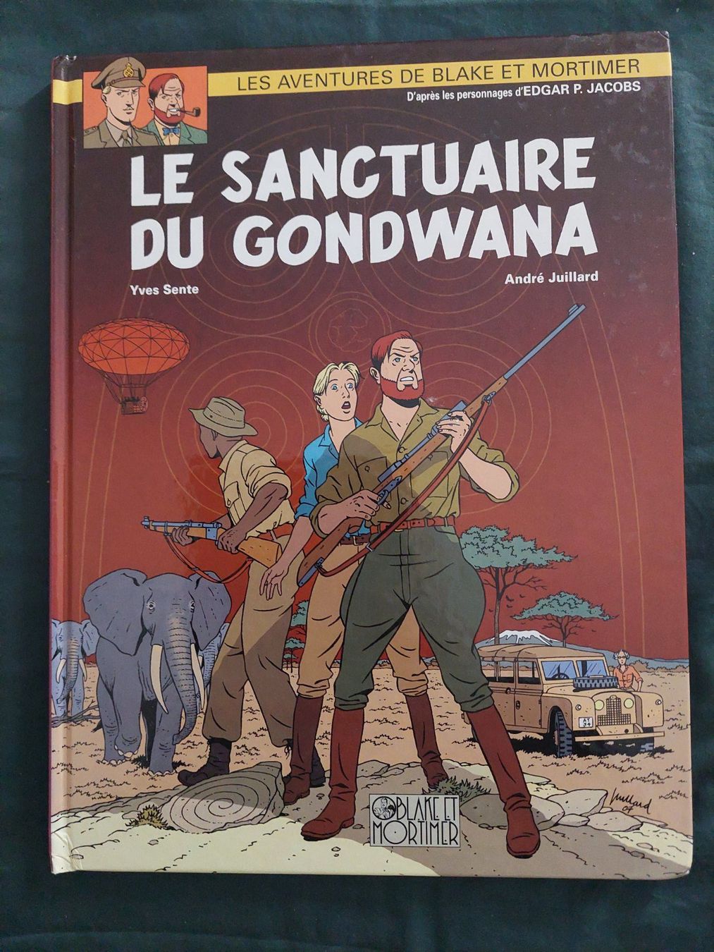 Comics: Blake et Mortimer Le Sanctuaire du Gondwana EO 2008 BE+ – Gebraucht aus Genève von Blu_BD