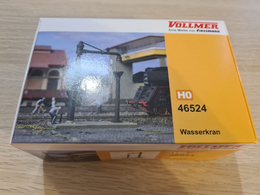 RARE! VOLLMER HO 6524 Grue Hydraulique Machine Engin Decor Miniature