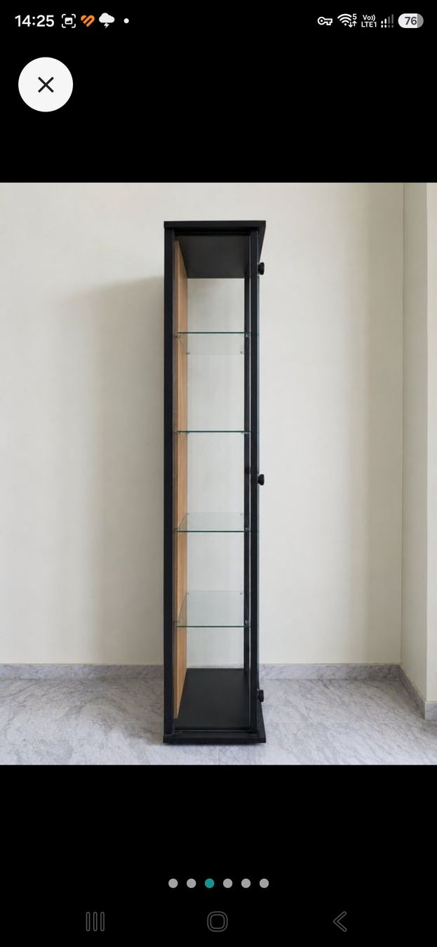Vetrine: Home24 Vitrine "Exhibit" Schwarz/Eiche 170 cm – Usato da Derendingen venduto da dei_q7cw 2
