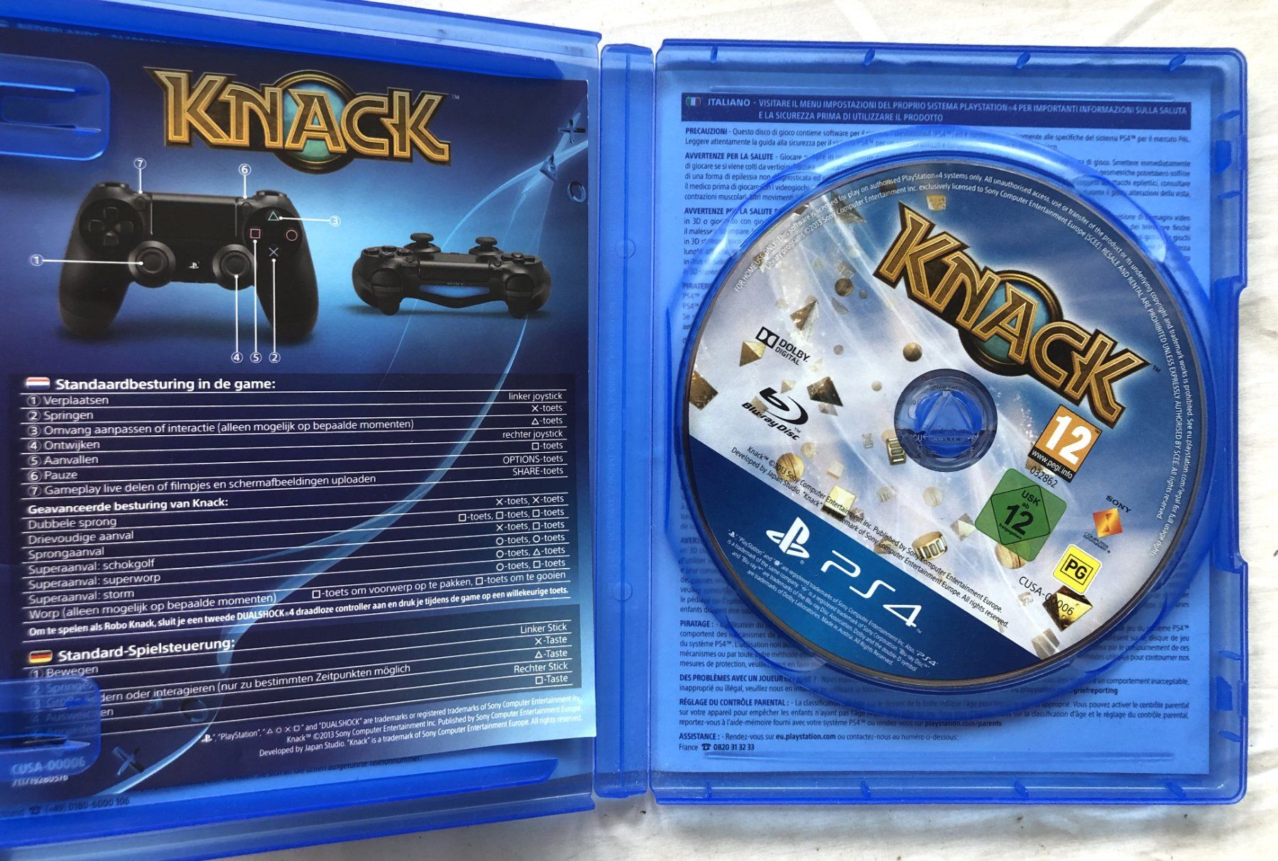 Giochi: PS 4 - KNACK – Usato da Schaffhausen venduto da durruti 1