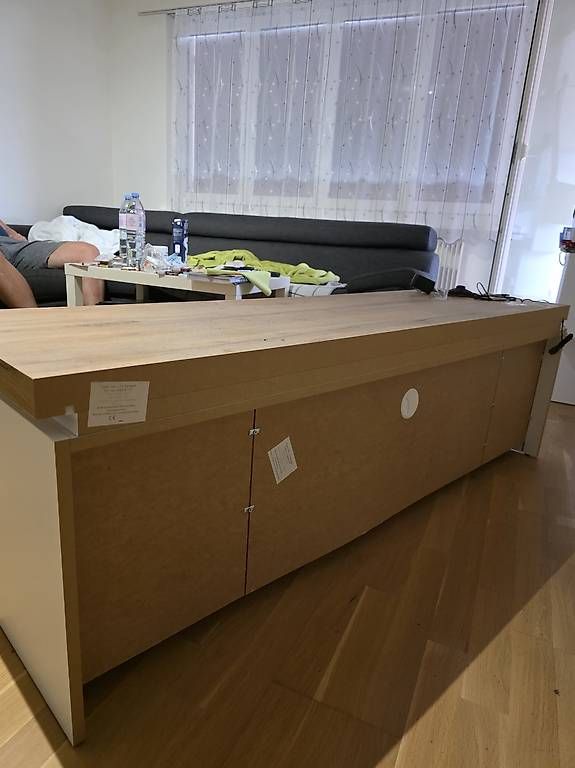 Mobili TV: TV Sideboard mit Beleuchtung (weiss)  – Usato da Schaffhausen venduto da dan_h6hm