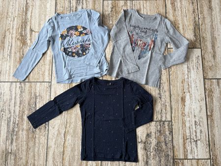 Langarmshirt’s Set Name it Grösse 122/128