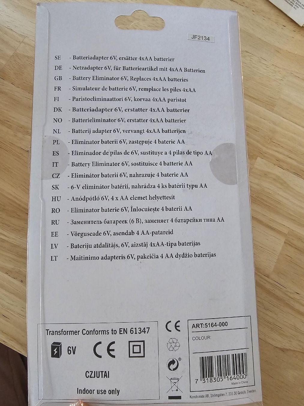 Unità & Adattatore: Konstsmide Battery Adaptor – Nuovo e nell'imballaggio originale da Bülach venduto da Mic_l7xz 1