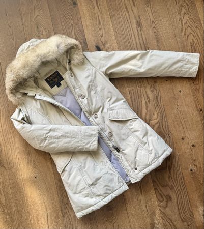 Woolrich Parka in Beige – Grösse M