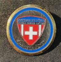 GG013 - Brosche Schweizer Ski Schule Hochstuckli Switzerland