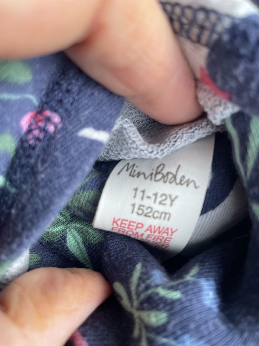 Mini Boden Maglioni & Felpe: Mini Boden Teddy Fleece Pullover Grösse 152 blau Einhorn  – Usato da Bern venduto da brup 2