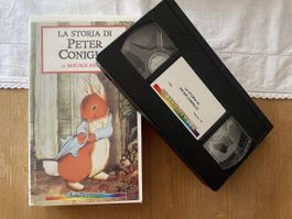 VHS La storia di Peter Coniglio, Beatrix Potter, 1996