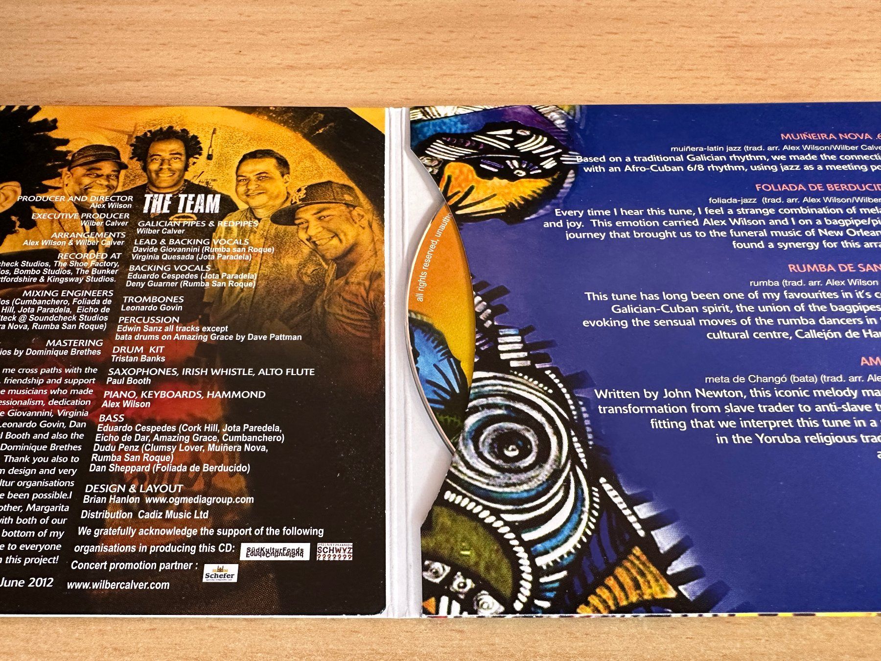 CD: Wilber Calver - Diaspora – Usato da Rikon im Tösstal venduto da Alpenmutz 2