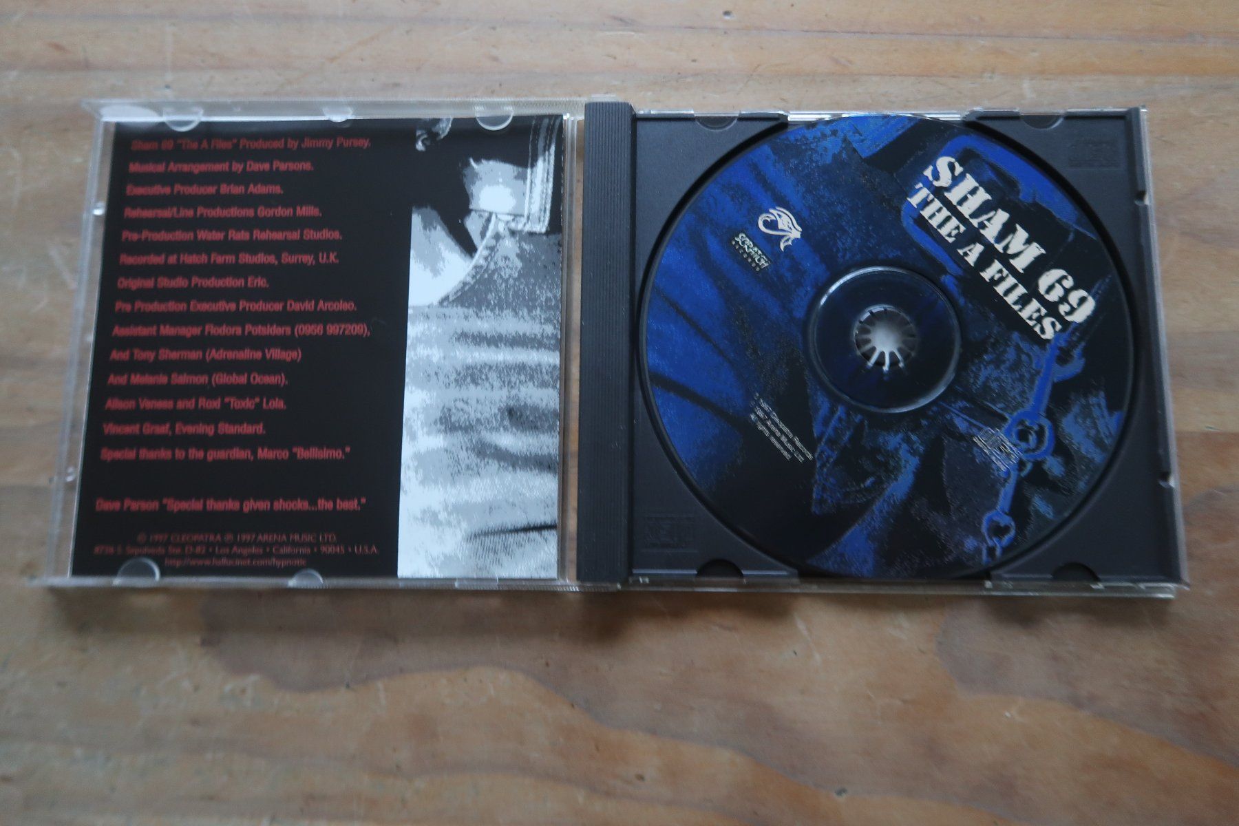 CD: SHAM 69 - THE A FILES - CD – Usato da Basel venduto da Patiscat 3