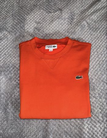 SWEAT LACOSTE ORANGE