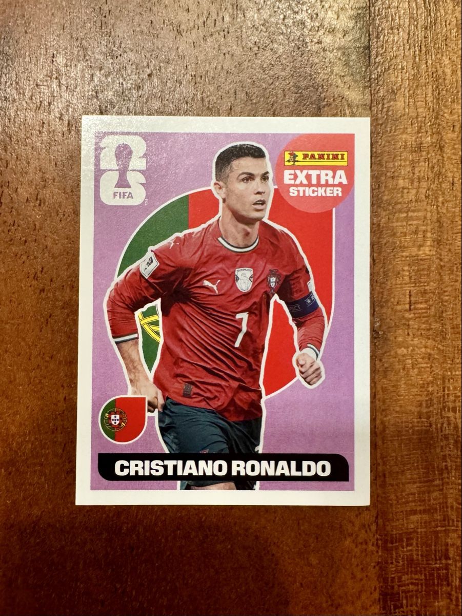 Panini Sammelbilder & Trading cards: Panini Extra Sticker WM 2022 - Cristiano Ronaldo! – Neu (gemäss Beschreibung) aus St. Gallen von Popolone26