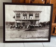 Antikes Foto  - historisches Gebäude - Kaffeeplantage