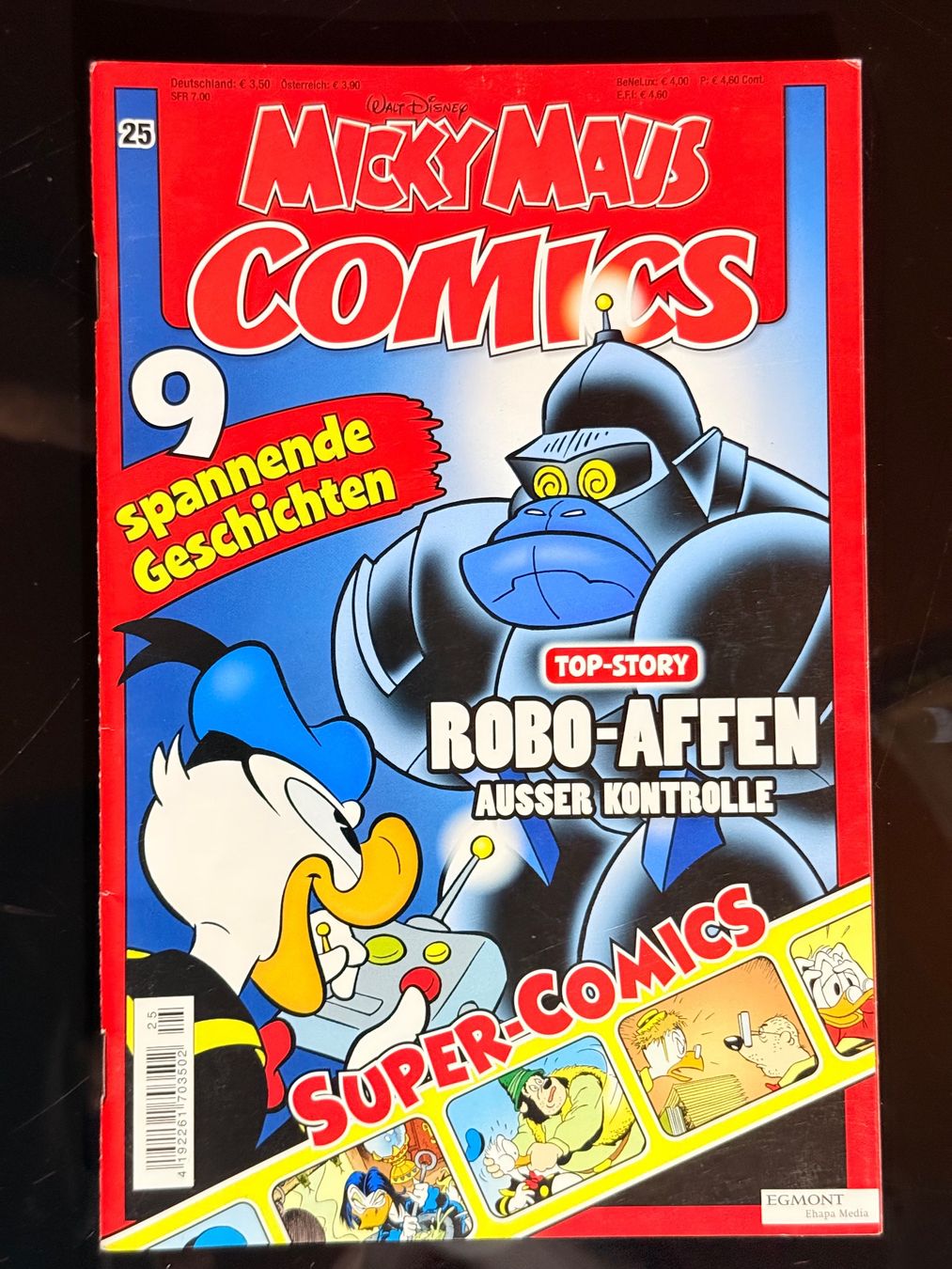 Fumetti: Micky Maus Comics, Nr. 25, Super-Comics, Top Zustand! – Usato da Zuerich venduto da SonderArt-Wertgut