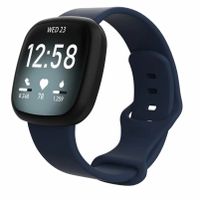Fitbit Versa 4 / Versa 3 / Sense 2 / Sense Silikon Armband S